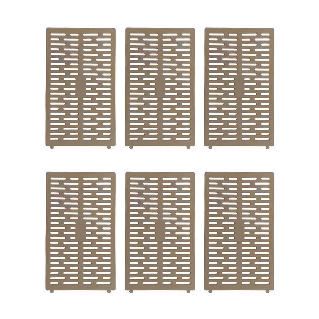 6/10 шт. Защитники деревьев Гибкая расширяемая защита для дерева Пластиковая защита ствола дерева Запирающиеся защитники растений Триммеры