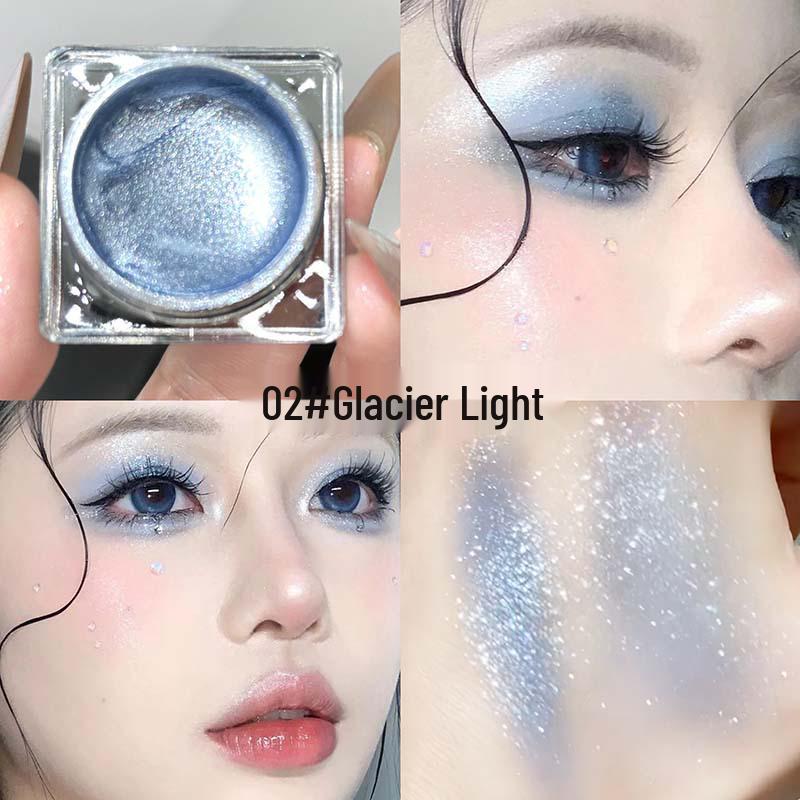 CAPPVINI Crushed Diamond Liquid Highlighter: Hydrating, Brightening, Flashy Eyeshadow and Highlight Makeup