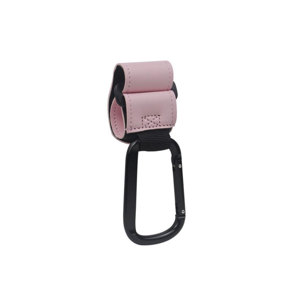 Universal Stroller Hooks Brown Carabiner Clips Ideal Stroller Accessories for Parents and Travelers