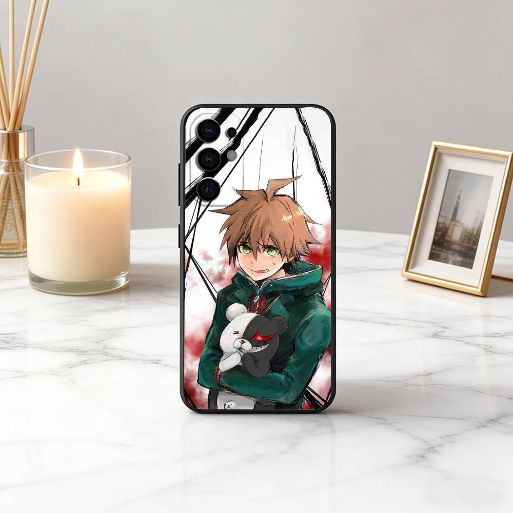 Чехол для телефона M-Makoto N-Naegi-MNES для Samsung S25, S24, S21, S22, S23, S30, Ultra, S20, Plus, Fe, Lite, Note, 10, Черный чехол