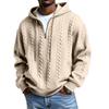 Men's  Long  Sleeves  Leisure  Sports  Half  Zipper  Hooded  Hood  Hoodie