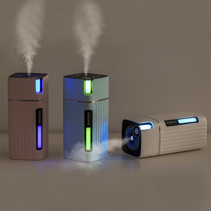Ультразвуковой увлажнитель воздуха Smart Cool Mist Аромадиффузор Увлажнители с цветной светодиодной подсветкой Генератор тумана для офиса автомобиля дома