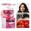 Transparent Gel Hair Gel 100ml Styling Curly Hair Moisturizing Fluffy Bubble Elastic Hair Gel