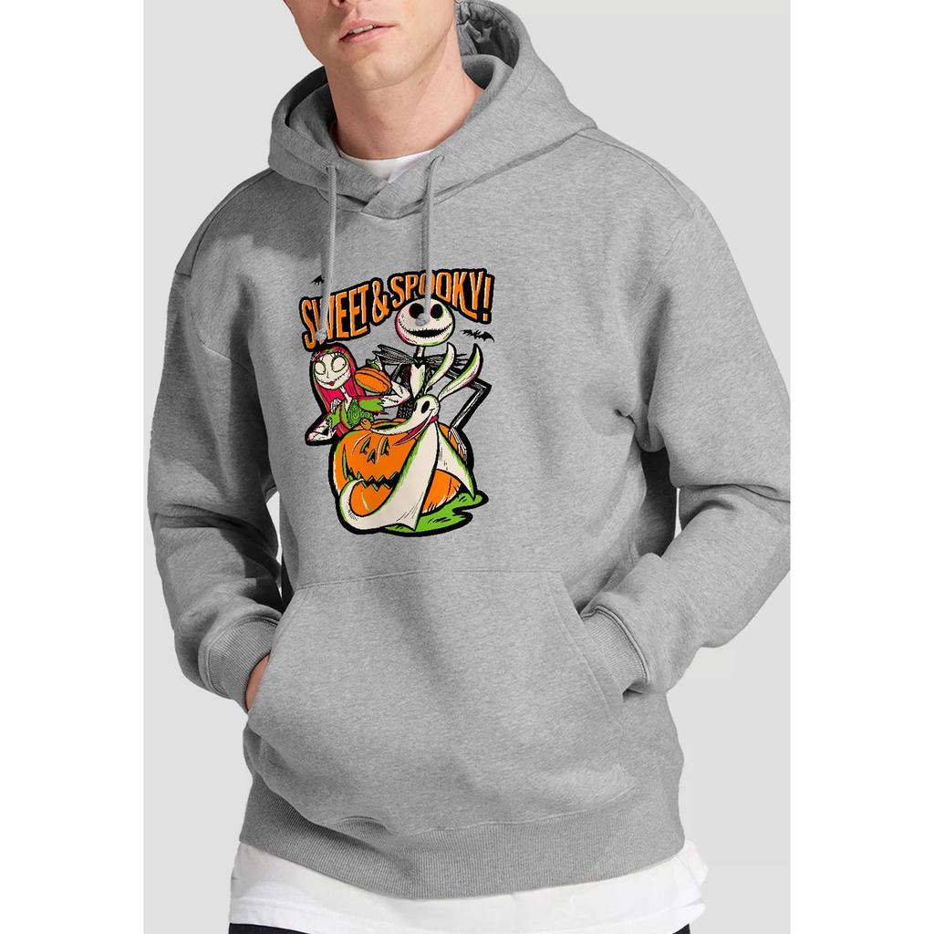 Кошмар перед Рождеством Мужская страшная толстовка с капюшоном