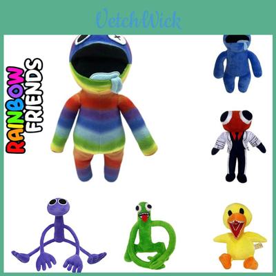 Мягкая и приятная на ощупь плюшевая игрушка Roblox Rainbow Friends. Идеальный подарок для детей и малышей.