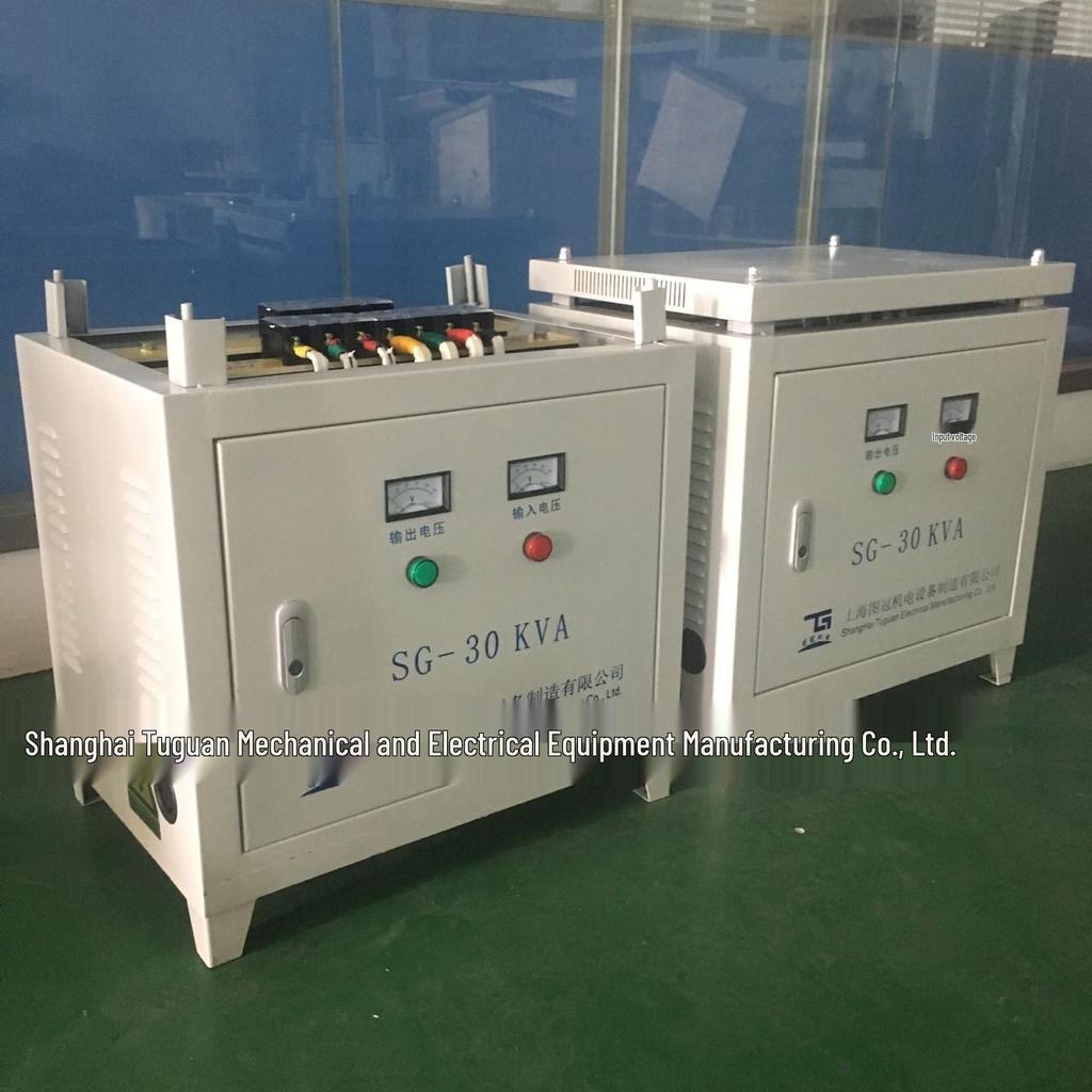 SG-30KVA Three-Phase Dry Isolation Transformer for Photovoltaic & Machinery, 380V to 208/220/110V