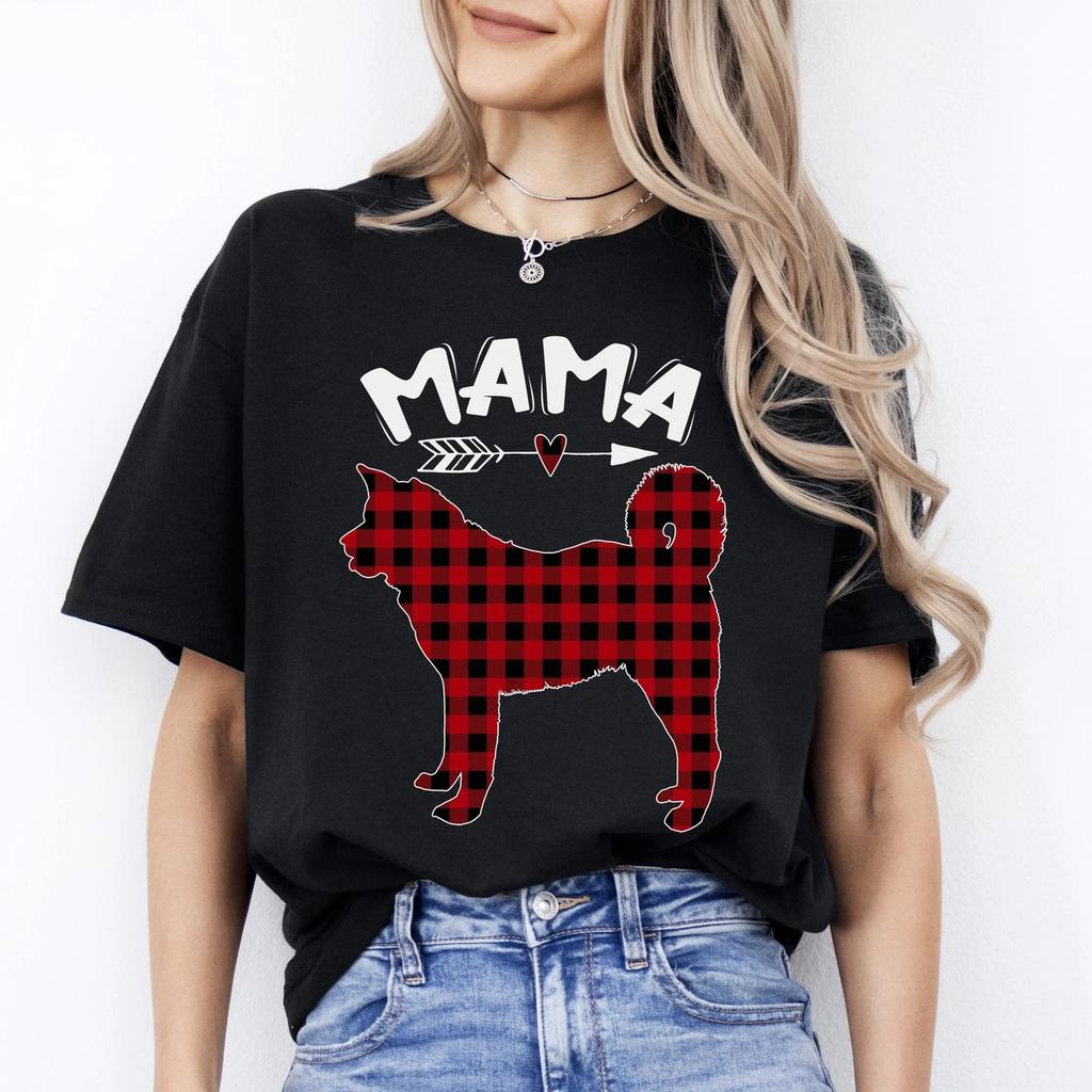 Dog Mama T-Shirt gift Christmas German Shepherd Dog mom Unisex tee Black Navy Da