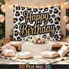 Party Backdrop Happy Birthday Birthday Photo Booth Background Front Door Decor