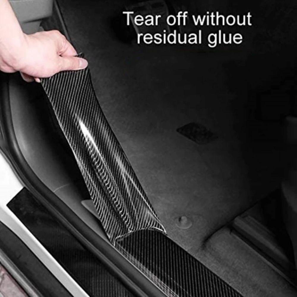 Anti Scratch Carbon Fiber Sticker 3D Car Protective Film New Car Bumper Sticker