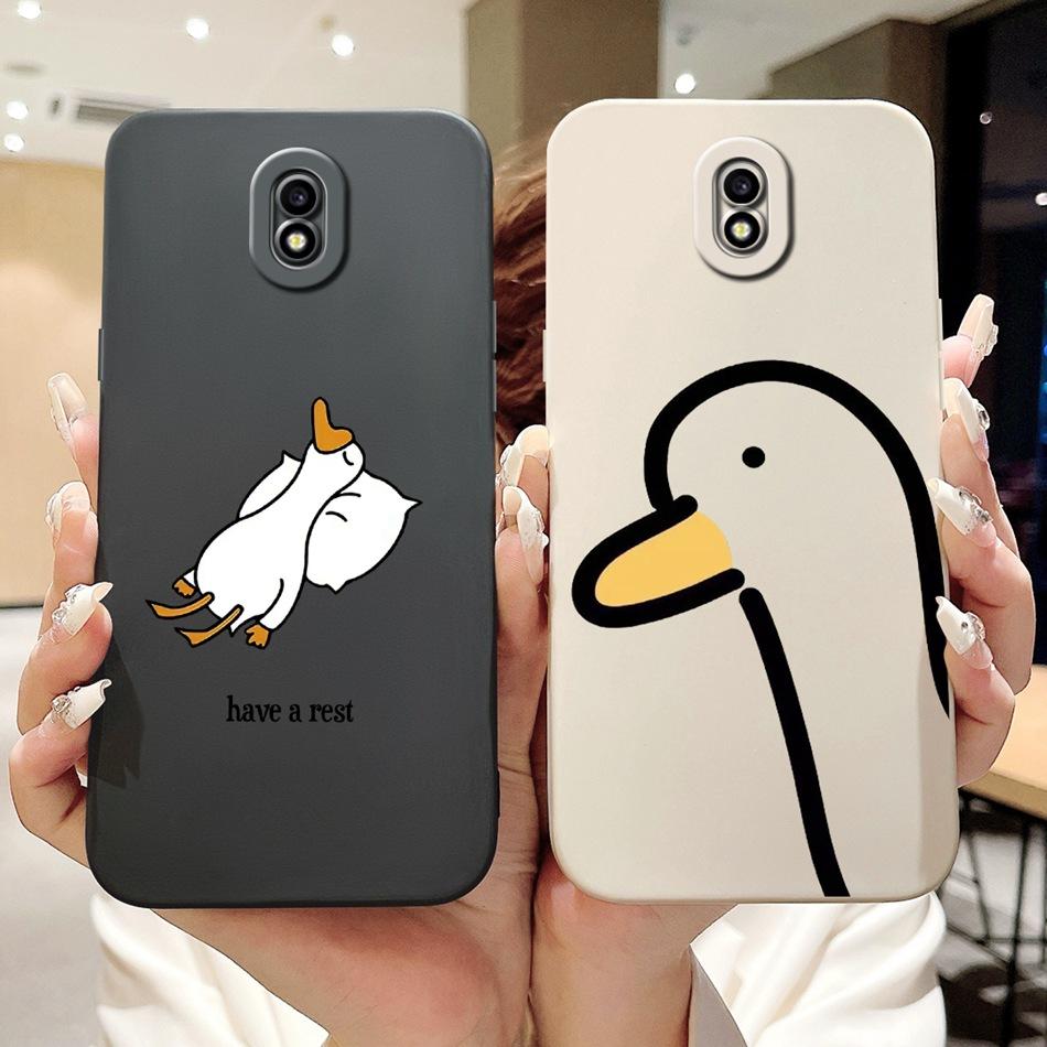 Для Samsung Galaxy J3 J5 J7 2017 Милый Рисунок Мультяшный Кролик Чехол Для Samsung J5Pro J7Pro J3 Pro 2017 Мягкие Силиконовые Чехлы для Телефона