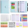 A6 Budget Binder with Zipper Cash Envelopes Budget Planner Organizer  Men Women