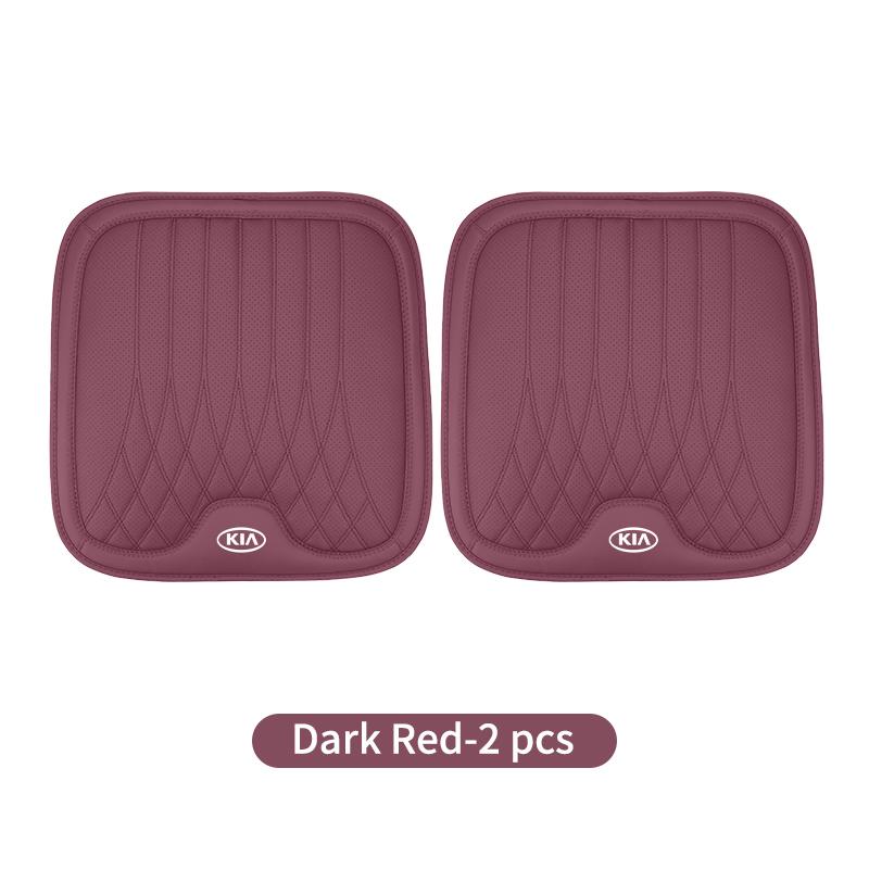 AEK4 Car Seat Driver Leather Anti-slip Breathable Cushion Pad For KIA Ceed Sportage Rio K5 K2 Optima Cerato Proceed Venga