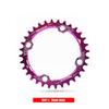 Mountain Bike Chainring 104BCD: 32T-38T Round/Oval Single Speed, Positive/Negative Tooth