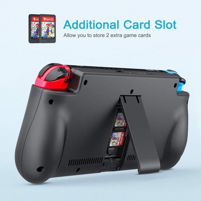 Портативный Power Bank для Nintendo Switch LCD и Switch OLED 10000 мАч Зарядный чехол-аккумулятор Быстрая зарядка PD Внешняя станция питания