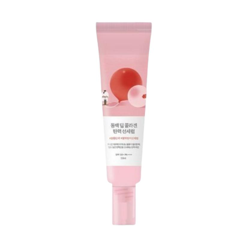 ROUND LAB Сыворотка-солнце с глубоким коллагеном и эффектом лифтинга Camellia SPF50+ PA++++ Антивозрастная УФ-защита 50 мл