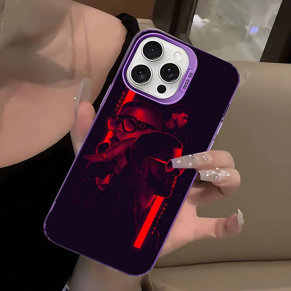 Anuel AA Rapper For IPhone 17 Pro Max 17 Air 16 Pro 15 14 13 12 11 Color Matte Protect Phone Case