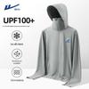 Warrior Men's Ice Silk Hooded UV Protection Jacket