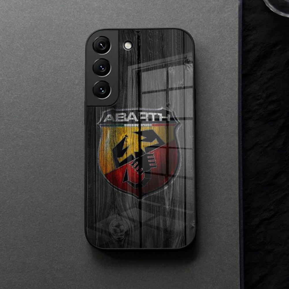 A-ABARTHEs Италия Чехол для телефона автомобиля Стекло Для Samsung Galaxy S21 S25 S22 S20 S24 S23 Ultra Fe Plus A16 A34 A54 A24 Чехол
