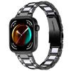Для Huawei Watch Fit 3 Металлический сплав Ремешок для часов Стразы Смола Браслет