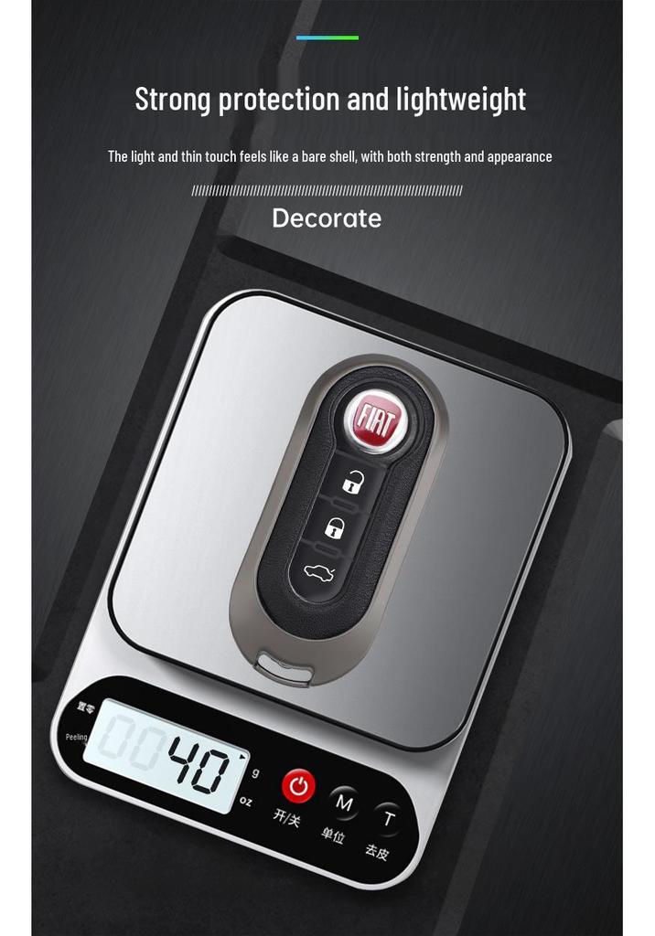 Fiat 500 Bravo Iveco Eurocargo Key Case: Premium Remote Control Protective Shell for Men and Women