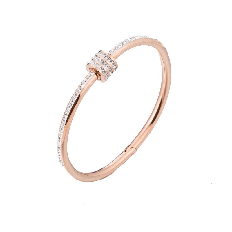 Luxury Brand Designer Jewelry for Women Women's Hand Bracelets Luxury Stainless Steel Bracelet Bangles Gold Fashion Accessories