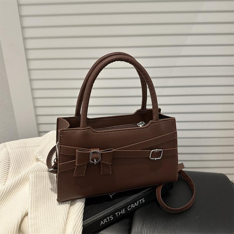 Spring Fashion Handbag Small Carry Bag for Women's New Simple Small Square Bag Versatile One-shoulder Crossbody Bag