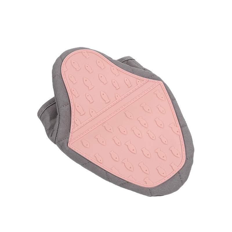 1PC Silicone Anti-scalding Oven Gloves Mitts Potholder Kitchen Silicone Gloves Tray Dish Bowl Holder Oven Handschoen Hand Clip