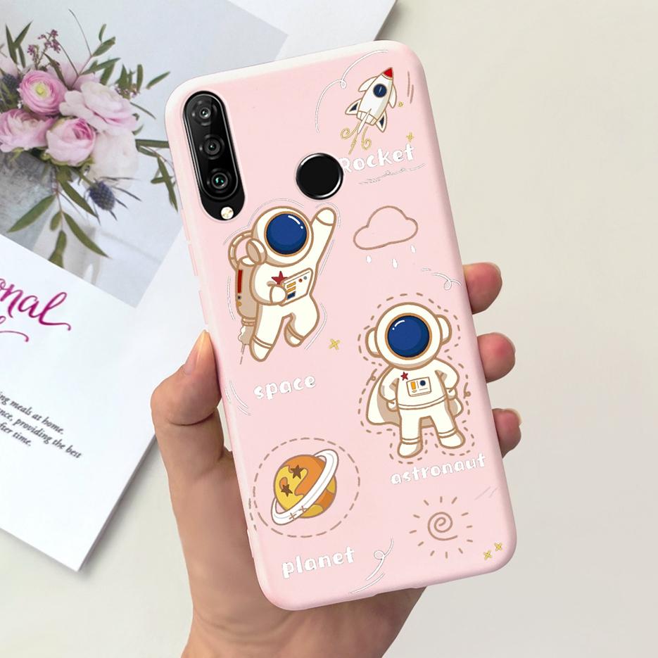 Чехол для Huawei P30 Lite Милый чехол с мультяшным динозавром Мягкий ТПУ чехол для телефона для Huawei P30 Pro P 30 Lite P30Lite Чехол Fundas Coque