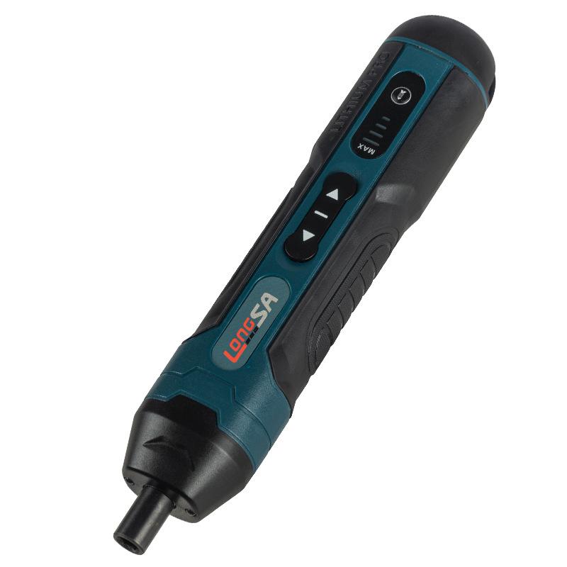 Industrial grade electric screwdriver, convenient straight handle screwdriver, multifunctional small mini screwdriver tool set