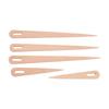 5 Pack Wooden Weaving Crochet Needles DIY Crafts Tool Tapestry Sewing Wooden Big Eye Knitting