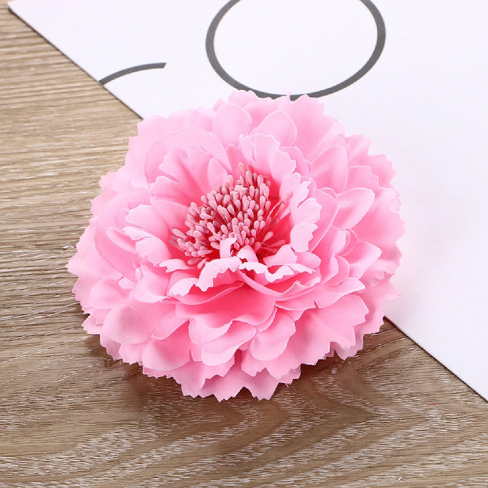 Цветок Пион Заколки Для Волос Свадебная Подружка Невесты Выпускной Фестиваль Шпилька Брошь