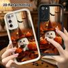 Phone Case: 2D Flat Samsung Galaxy A34 A35 M05 M06 S20 S22 S21 FE Plus 5G Step Protection Case, Forest Spirit, Christmas and Halloween Gift