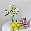 Lily Blossom Lifelike Arrangements For Wedding Venue Decor And Photography Props