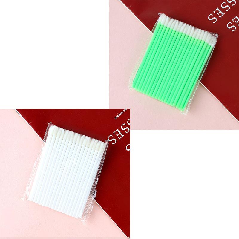 50/100pcs Disposable hollow lip brush Soft Lipstick Mascara Wands Applicators Eyelash Cleaner Cosmetic brushes Make Up Tools