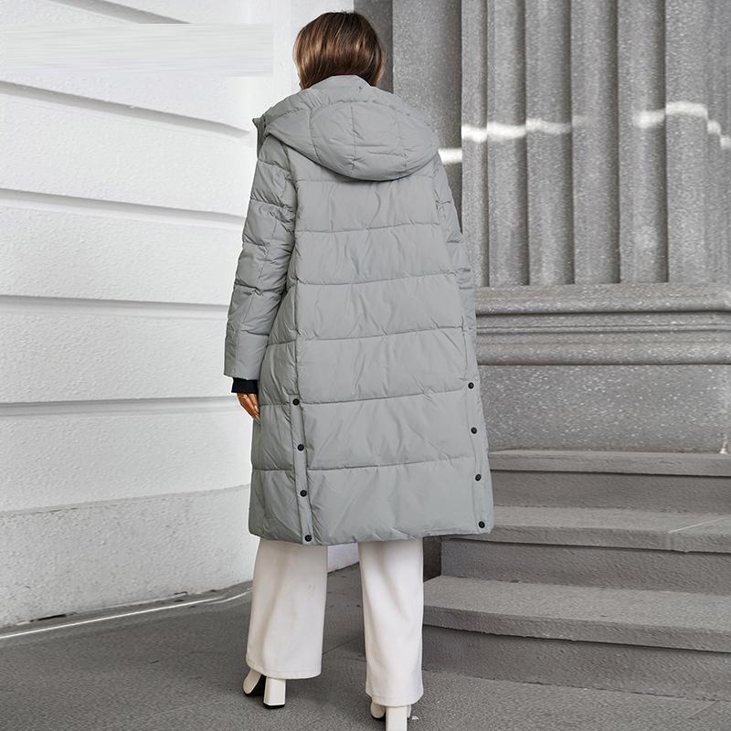 Cinemore Women's Jacket Winter Warm Long Parkas Hooded Outerwear Female Clothing Fashion Down Jacket Women Coat Unisex 88602