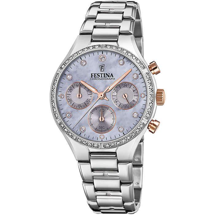 Montre - Festina - F20401-3 - Argenté - Femme - 5 ATM