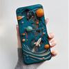 For Red Magic 7S Pro Case NX709S Fashion Butterfly Flower Black Soft TPU Matte Cover For ZTE Nubia Red Magic 7 Pro NX709J Casing