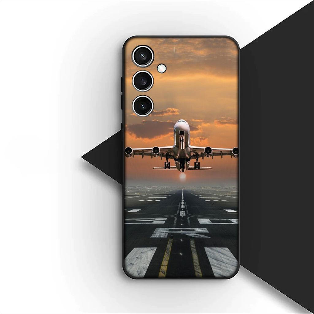 Cover for OPPO A80 A18 A16 A40 A17 A15 A38 A78 A79 A54 A57 A12 A60 5G 4G Phone Case Aircraft Travel Airplane Pilot Epaulette