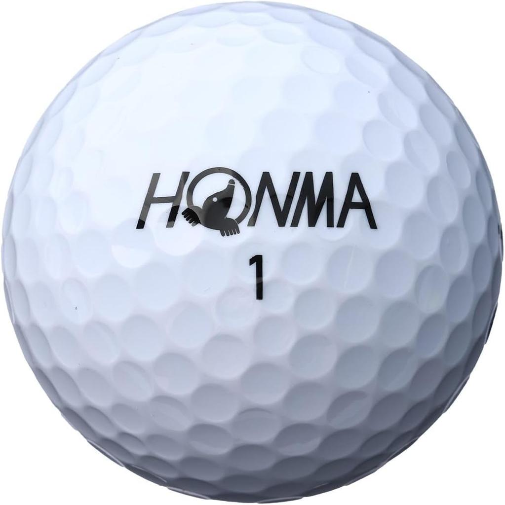 Honma Golf d1 Ball Speed Monster SPEED MONSTER Honma 2 дюжины Белый Белый BTQ2302 Оригинальный набор чистящих листов (24 мяча)