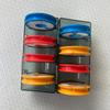 Creative Colorful Mainline Box Silicone Fishing Line Spools Mainline Box Double Rainbow Large Spools Box