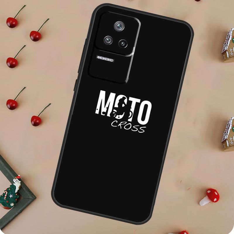 Moto Cross Sports Motorcycle Case For POCO X6 Pro X3 X5 F5 M6 Pro F3 M5s Cover For Xiaomi 13T Pro 14 11T 12T 12 13 Lite