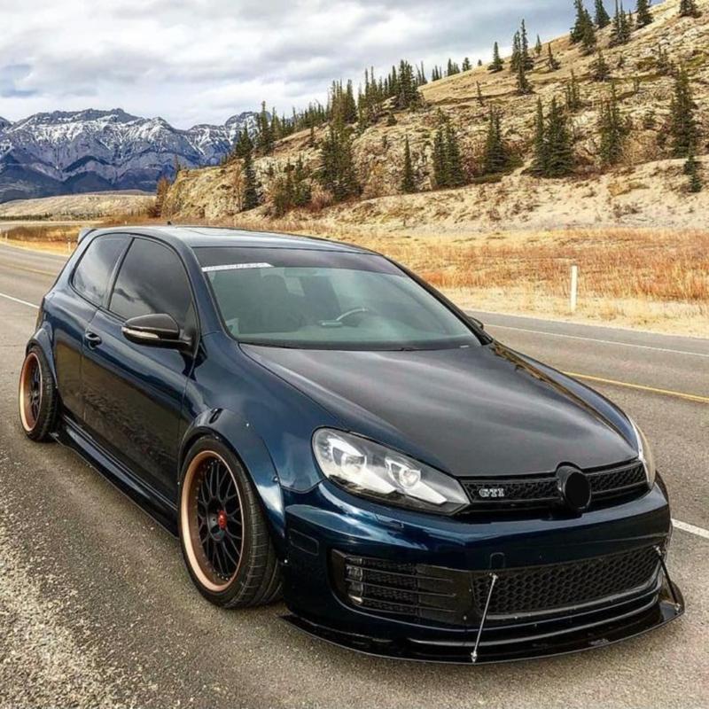 Левая Правая Для 6-GTI 5K0853666C 5K0853665C Передний Бампер Решетка Противотуманной Фары Накладка
