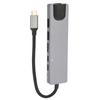 Док-станция 6 в 1 TypeC для мультимедийного интерфейса высокой четкости USB3.0 PD, док-станция расширения для