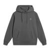 Li Ning Sports Lifestyle Series Casual Solid Color Hooded Pullover Simple Loose Warm Fleece Sweatshirt Unisex Sweatshirt AWDVE01-6