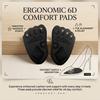 Silicone Forefoot Half Insole For Women With Self Adhesive Non Slip Cushioning
