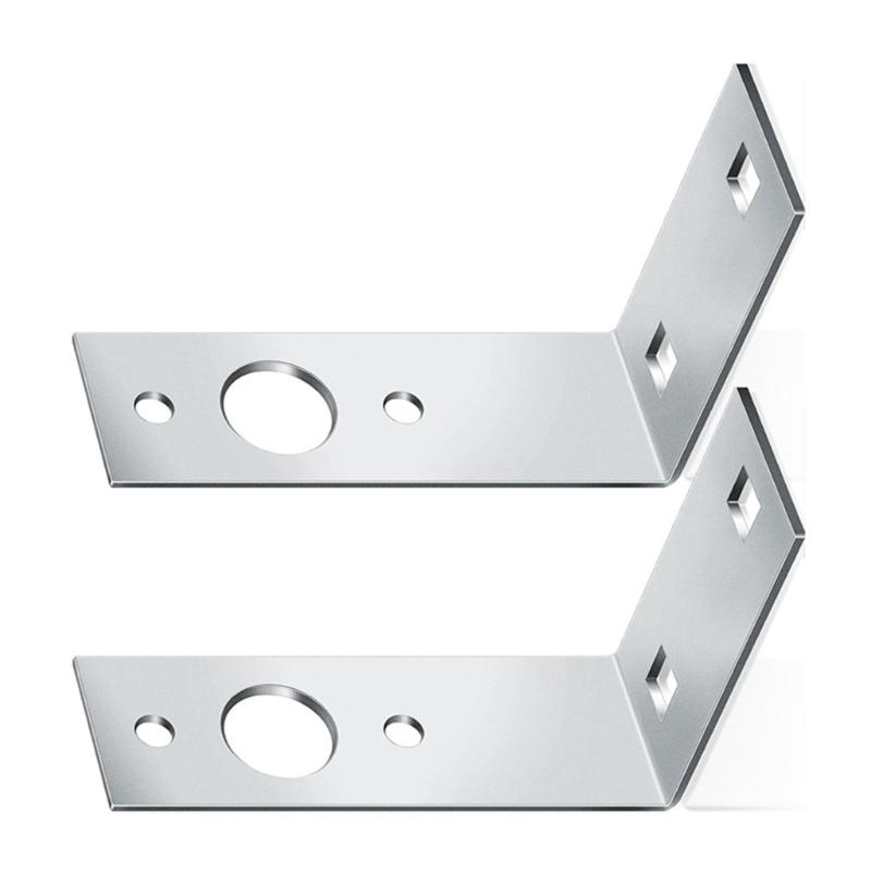 31BC Trailer Tail Light Mounts L Stainless Steel Brackets Suitable for Most Marine Trailers Tail Light Bracket