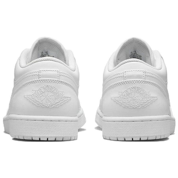 Мужские кроссовки Air Jordan 1 Low Triple White 2022 553558-136