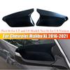 Для Chevrolet Malibu XL 2016- Накладка на боковое зеркало заднего вида, колпачок крыла, наклейка, внешний корпус зеркала заднего вида двери, отделка, углеродное волокно