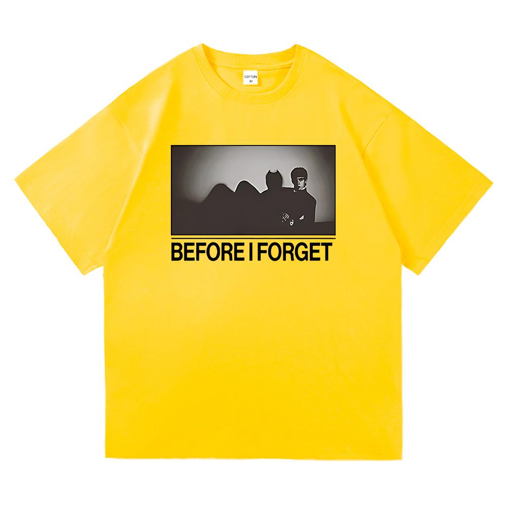 The Kid Laroi Before I Forget Tee Shirt 2026 New Album Menwomen Clothing Harajuku High Quality Tops TShirts Vintage