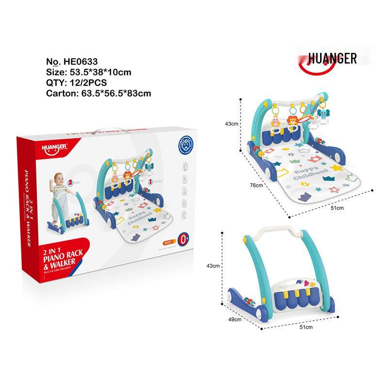 Infant & Toddler Kick and Play Piano Gym 4-in-1 Toy